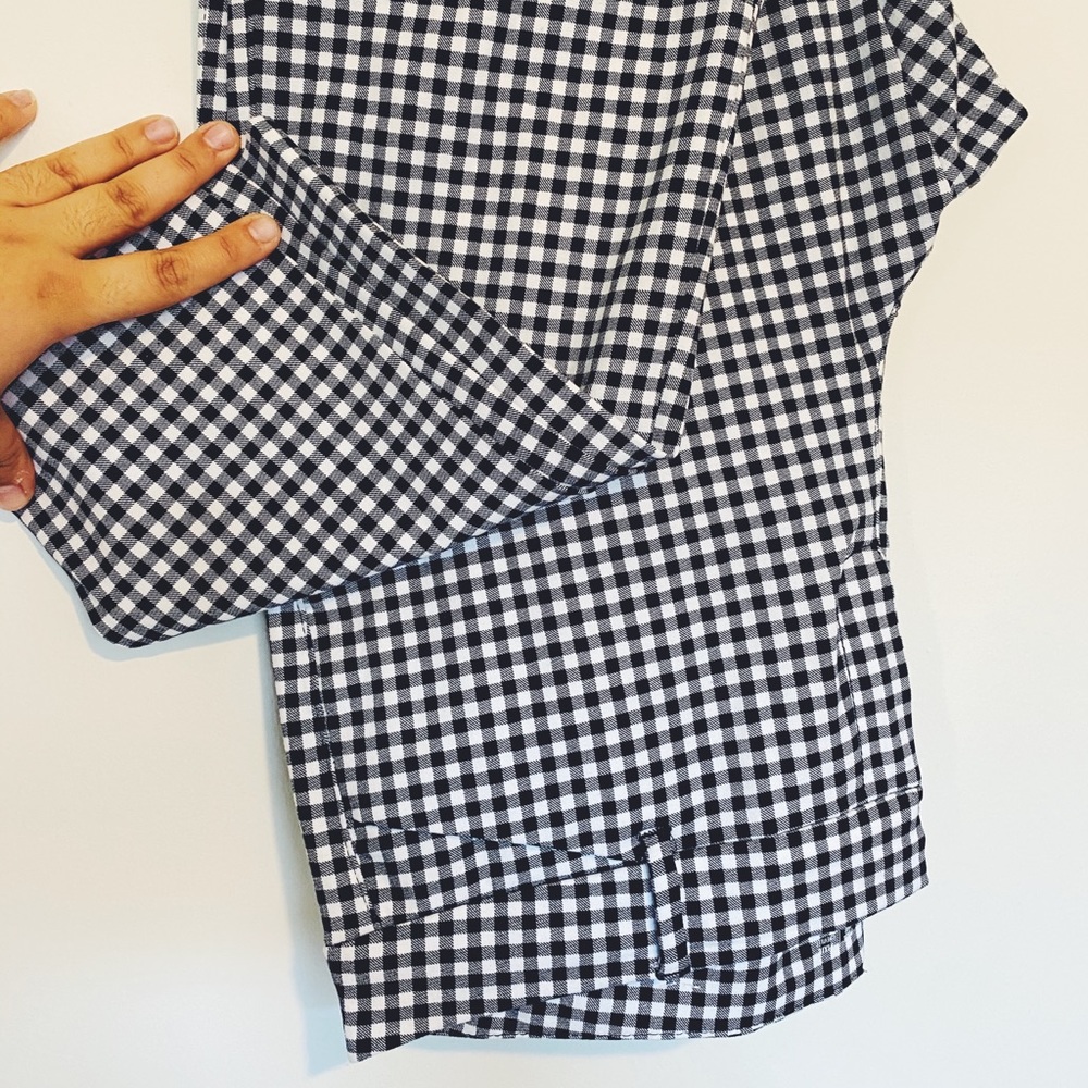 Thrifted Checkered Mod Pants